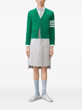 Thom Browne classic cashmere 4-bar V-neck cardigan