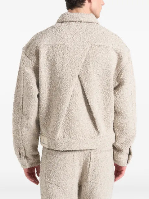 Manière De Voir Damien boucle jacket with back pleat
