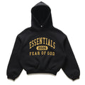 Kids Fear Of God Essentials Classic Hoodie - Vintage Black