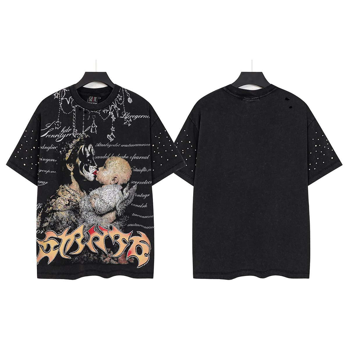 SAINT Washed Rock Graphic Short-Sleeve T-Shirt